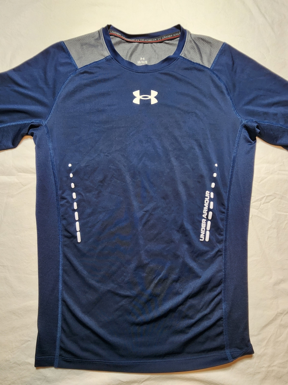 Under Armour Men's Navy Compression Tech Shirt